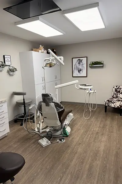 Operatories at Caldwell pediatric office.