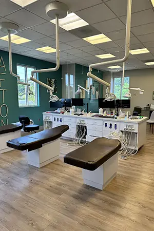 Operatories at Mallard Creek - Withrow Downs pediatric office.