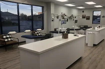 Operatories at Dunn pediatric office.